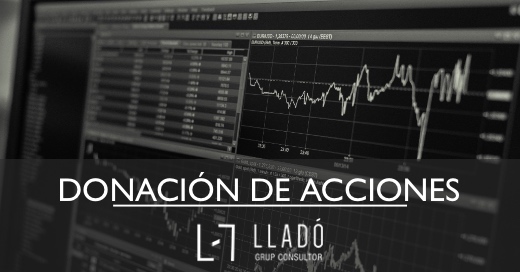 Donaciones de acciones Llado Grup