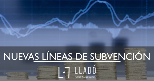 Nuevas líneas de subvención Llado Grup