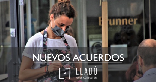 Acuerdo prorroga ertes, ayudas autonomos y subida SMI Llado Grup