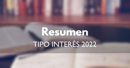 Novedades Tipo interes efectivo anual 2022