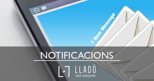 Notificacions electròniques amb administracions publics