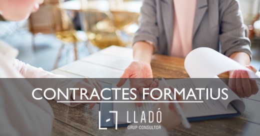 Contractes formatius 2022 Llado Grup
