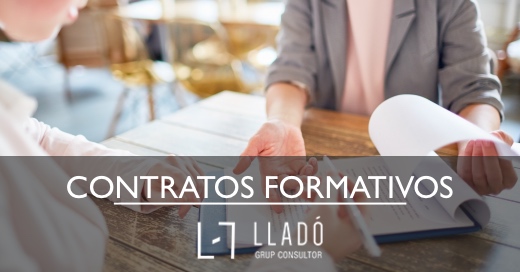 Contratos formativos 2022 Llado Grup