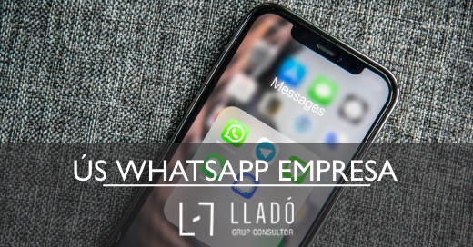 Us proteccio dades WhatsApp Llado Grup