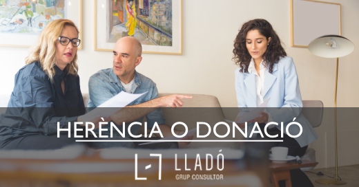 herencia o donacio en l'empresa familiar Llado Grup