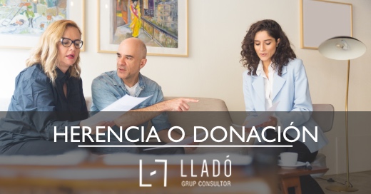 Herencia y donacion en la empresa familiar Llado Grup