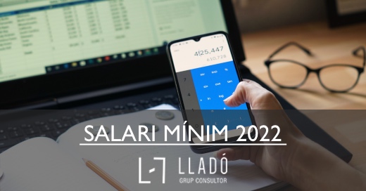Salari Minim Interprofessional 2022 Llado Grup