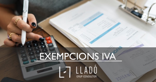 vendes exemptes IVA Llado Grup