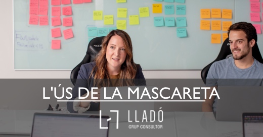 Us de la mascareta treball Llado Grup