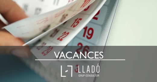 Vacances treballadors empresa Llado Grup