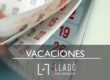 dias vacaciones pendientes trabajador Llado Grup