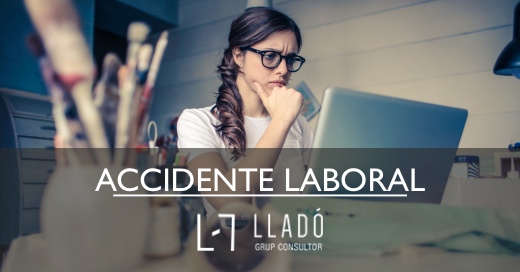 Accidente laboral teletrabajo Llado Grup