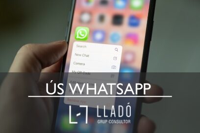 Us WhatsApp empresa Llado Grup