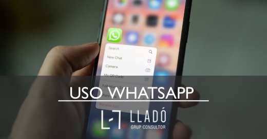 20230119 Grups_WhatsApp_empleats 520x272esp Uso WhatsApp grupo empleados Llado Grup