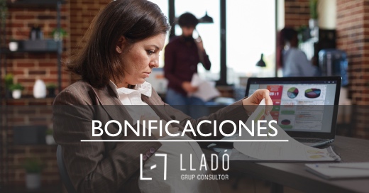 Bonificaciones para contratos sustitucion maternidad y paternidad Llado Grup