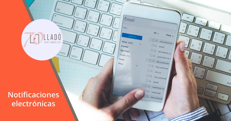 Sanciones por no consultar notificaciones electronicas. Llado Grup