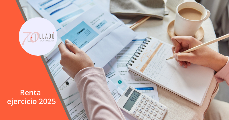 20260408 Fechas_Renta2025 800x420esp Fechas claves para presentar la Renta ejercicio 2025. Llado Grup